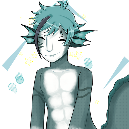 RAFFLE ART TORSO SHOT